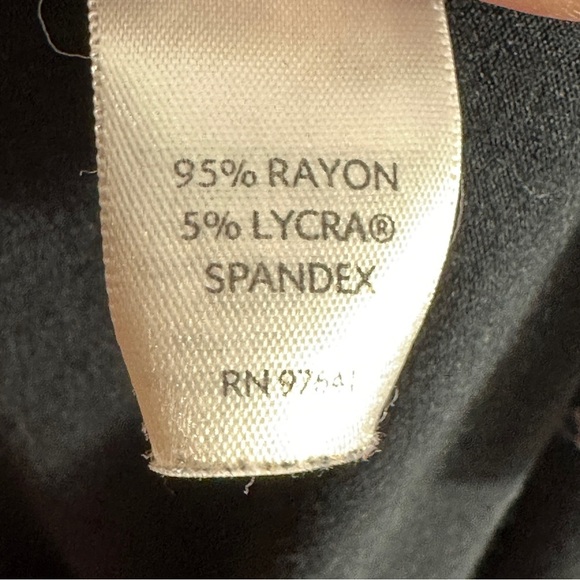 J. Jill black and white Wearever dress, size Large, loose and stretchy - Picture 3 of 8